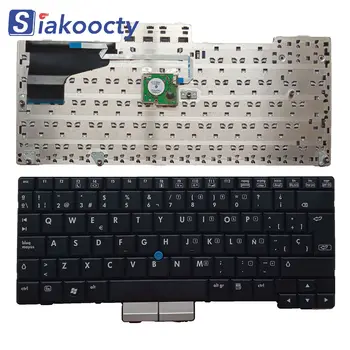 Новая клавиатура ноутбука SP для HP Compaq 2710 2710p EliteBook 2730 2730p с клавиатурой для наведения мыши черного цвета