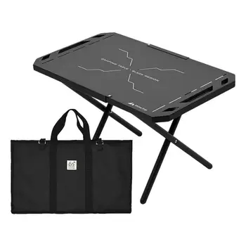 Складной стол из алюминия и нержавеющей стали для кемпинга Принадлежности для пикника Незаменимый Мини-столик для автомобиля Путешествий Рыбалки Кофе