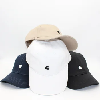 Хлопковая бейсболка с точечной вышивкой, брендовая хип-хоп шляпа, студенческая пара, солнцезащитный козырек, Мягкая верхняя кепка, мужская и женская мода