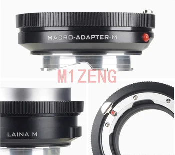 Макро-удлинитель объектива Кольцевой адаптер крупным планом Для камеры и объективов LEICA M LM typ240 mount m240 M9 M8 M7 M6 M5 m3 m2 M-P Изображение 2