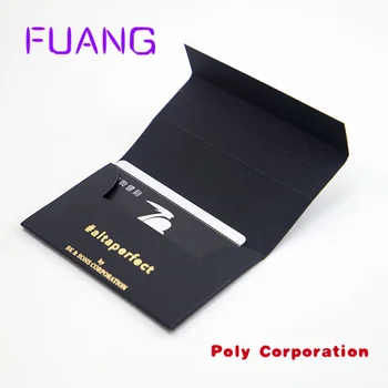 Изготовленный на заказ Резиновый Бумажный конверт для VIP-карты участника, конверты для упаковки подарочных карт с УФ-пятном