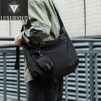 Мужская сумка через плечо, водонепроницаемая, Мессенджер большой емкости, высококачественные модные дышащие сумки на плечо