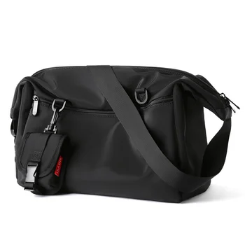 Мужская сумка через плечо, водонепроницаемая, Мессенджер большой емкости, высококачественные модные дышащие сумки на плечо Изображение 2