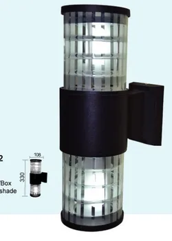 108 * 330 мм 6 Вт вверх и вниз наружный водонепроницаемый светодиодный настенный светильник arandela externa led для коридора и балкона