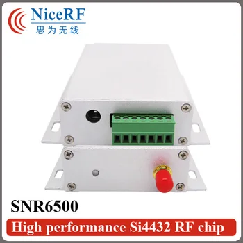 2 комплекта SNR6500 470 МГц TTL Интерфейс 5 Вт Беспроводной Приемопередатчик высокой Мощности и 8 км сетевой модуль сверхдальней Дальности действия Изображение 2