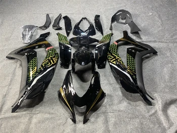 Новый Комплект Обтекателей Для мотоциклов ABS, Пригодный Для Kawasaki Ninja ZX10R 2016 2017 2018 2019 ZX-10R, Комплект кузова На Заказ, Темно-зеленый
