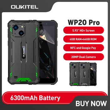 OUKITE WP20 Pro Прочный Смартфон 5,93 