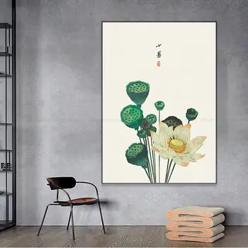 Китайский стиль DIY липкий плакат HD Качество Настенное искусство ретро плакаты для дома Скандинавский домашний декор Изображение 2