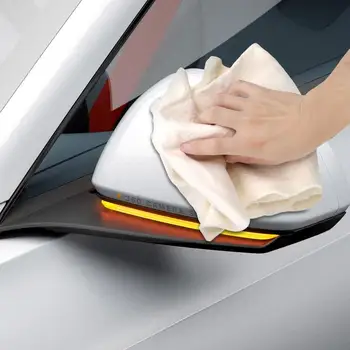 Полотенце для мытья автомобиля, Многоразовая Салфетка для чистки автомобиля, салфетка из микрофибры для стекол, зеркал и лобовых стекол автомобиля