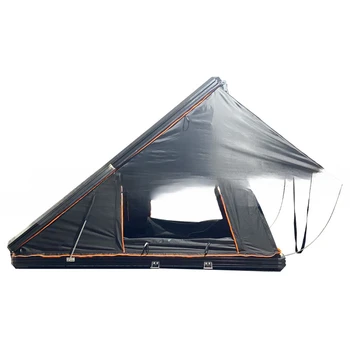 оптовая Продажа Кемпинг На Открытом Воздухе Motop Треугольная Палатка 2 Человека Алюминиевая Жесткая Оболочка Авто Палатка На крыше автомобиля Изображение 2