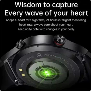 Смарт-часы для Motorola Moto G7 iPhone 14 13 12 Pro, Мужские Спортивные часы, Мониторинг артериального давления, сна, фитнес-трекер, шагомер Изображение 2