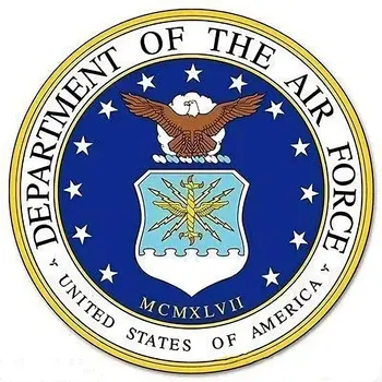 Круглая металлическая жестяная вывеска Министерства ВВС США, украшение стен бара, кафе, домашнего гаража, 12-дюймовые металлические наклейки на стену
