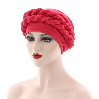 новая популярная шляпа Baotou плетеная шляпа случайная льняная гофрированная плетеная мусульманская шляпа