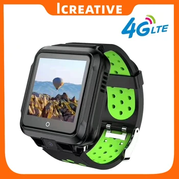 Icreative 2021 Новейшее поступление 4G смарт-часы GPS Локатор 1,54 Дюймовый Видеозвонок Монитор сердечного ритма водонепроницаемые телефонные часы