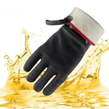 Неопреновые защитные перчатки для предотвращения ожогов, защита от разлива масла, термостойкие перчатки для приготовления барбекю с паром, Огнестойкие Перчатки Chem-master Изображение 2