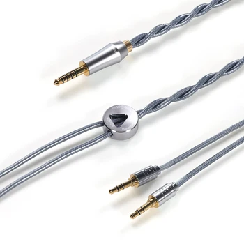 DDHiFi BC150B, Серебристый кабель для обновления наушников с двойным экранированием Изображение 2