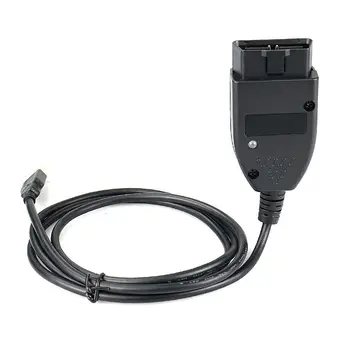 VAG COM 21.9 OBD2 Диагностический сканер VAGCOM USB Интерфейсный кабель Atmega162 Чип Многоязычная модель автомобиля