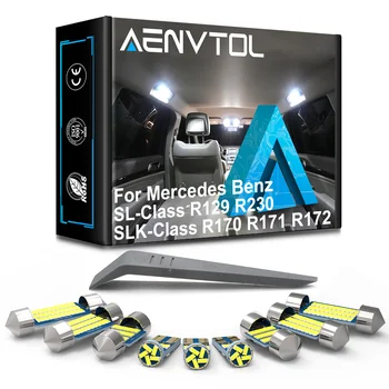 AENVTOL Шина внутреннего Освещения автомобиля Canbus Для Mercedes Benz SL Class R129 R230 SL55 SL500 SLK Class R170 R171 R172 SLK55 SLK350 SLK230