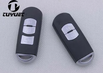 2 3 Кнопки Smart Remote Key Shell для Mazda X-5/Summit/Axela/Atenza/M3/M6 Сменный Чехол для Автомобильных ключей