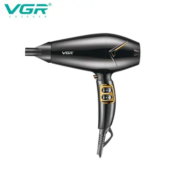 VGR Hair Dyer Профессиональный Фен для волос Мощностью 1800-2200 Вт, Электрический Фен для волос, Защита От перегрева, Безопасная Бытовая Техника V-423 Изображение 2