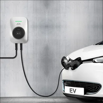 Коммерческое зарядное устройство EV портативные домашние зарядные станции EV мощностью 7 кВт переменного тока 32A тип 2 зарядное устройство для электромобилей wallbox Европейского стандарта Изображение 2