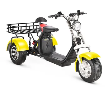 литиевый аккумулятор для скутера для бездорожья, мощный взрослый дешевый электрический скутер, трехколесный велосипед Изображение 2