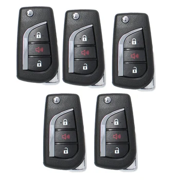 5 шт. KEYDIY B13-2 + 1 Универсальный 3-кнопочный Автомобильный ключ дистанционного управления серии B KD для KD900 KD900 + URG200 KD-X2 Mini для Toyota