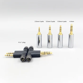 8-Жильный 99% 7n Палладиевый кабель для наушников из чистого серебра Для наушников Etymotic EVO с несколькими драйверами T2 Pin LN008400 Изображение 2