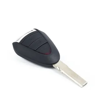 Замена дистанционного ключа, чехол для ключей с 3 кнопками для Porsche 911 997 Boxster 987 Cayman, высококачественный чехол для ключей, автоаксессуары Изображение 2