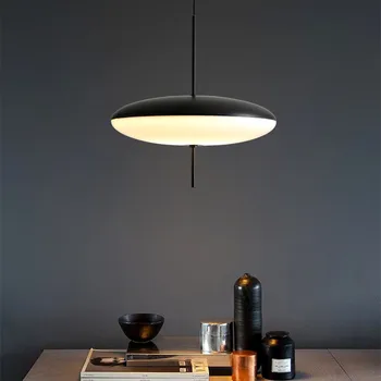 Ltaly Дизайнерский светодиодный акриловый подвесной светильник для спальни/гостиной, современное освещение середины века, домашние подвесные светильники для прихожей Изображение 2