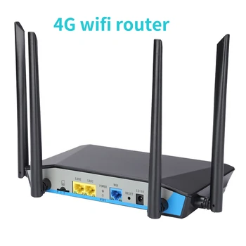 Разблокированные 300 Мбит/с Wifi-маршрутизаторы 4G lte cpe Мобильный маршрутизатор с портом LAN Поддержка SIM-карты Портативный беспроводной маршрутизатор wifi 4G Маршрутизатор