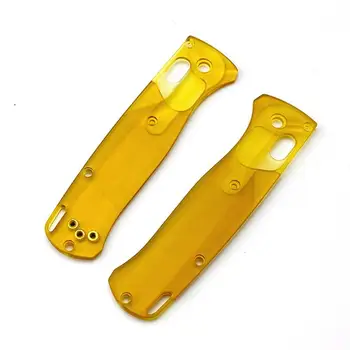 1 Пара Накладок На Рукоятку Складного Ножа Crossfade Ultem Scales Для Benchmade Bugout 535 Рукоятка Для Ножей DIY Repalce Accessor V1X5 Изображение 2