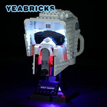Комплект светодиодных ламп YEBRICKS для 75305, набор строительных блоков (не включает модель), кирпичные игрушки для детей