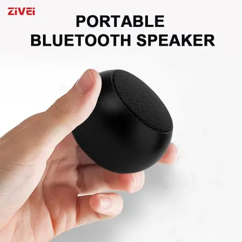 Мини Беспроводные портативные колонки ZIVEI Bluetooth Speaker для дома на открытом воздухе Изображение 2