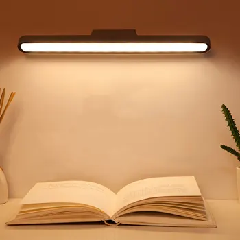 Настольная Лампа LED USB Перезаряжаемый Светильник С Плавным Затемнением Настольная Лампа Подвесная Магнитная Ночная Лампа Для Спальни Настольные Лампы Для Чтения