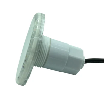 Подводный Спа-Прожектор для Сауны 12V AC Для Бассейна LED 15W RGB Piscina Освещение RGB Синхронный IP68 Водонепроницаемый Теплый Белый Холодный Белый Изображение 2