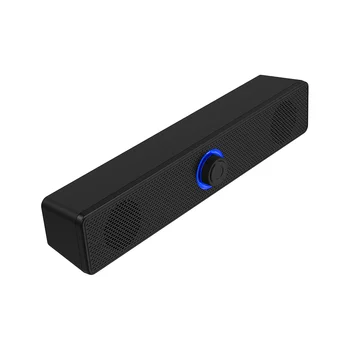 Звуковая панель с Питанием от USB Bluetooth 5,0 Динамик 4D Объемный Стерео Бас Сабвуфер Звуковая Панель для Портативных ПК Домашнего Кинотеатра Изображение 2