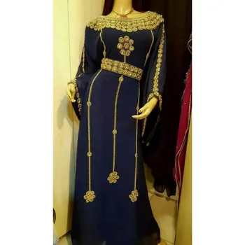 Марокканские кафтаны Farasha Abaya Распродажа в Дубае, очень модные и элегантные платья, модные тенденции Изображение 2