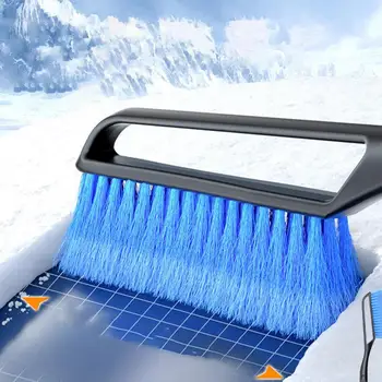 Автомобильная щетка для снега и скребок для льда, Выдвижное автоматическое средство для удаления снега для автомобилей, Многоцелевые чистящие средства, Скребок для льда на окнах, Снег Изображение 2