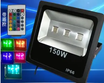 Оптовая продажа 20 шт./лот 10 Вт 20 Вт 30 Вт 50 Вт RGB Прожектор с Дистанционным Управлением AC85-265V Наружный Отражатель Proyector LED Exterior
