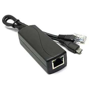 Разветвитель POE Micro-USB 48V-5V2A/3A Мини-USB-источник питания Национального стандарта с зарядкой смартфона Изображение 2