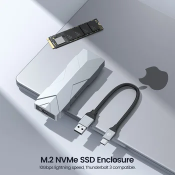 Корпус твердотельного накопителя Yottamaster M.2 SATA (NGFF) SATA 3.0 6 Гбит/с UASP Type-C-USB-Многофункциональный чехол для Windows/Mac/B-Key/B & M-Key Изображение 2
