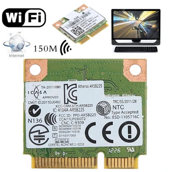 Bluetooth V4.0 Wifi Nirkabel Mini PCI-Express Карта untuk Atheros AR5B225 Dell DW1703 CN-0FXP0D