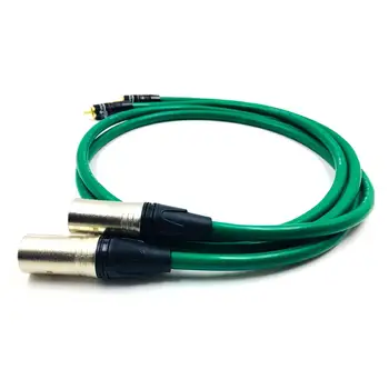 Тип пары Haldane-SNAKE- Аудиокабель с соединением RCA-XLR с разъемом RCA-XLR Соединительный кабель с MCINTOSH USA-Кабель Изображение 2