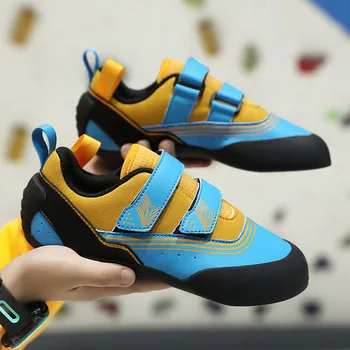 2023 Детская спортивная обувь для скалолазания на открытом воздухе, детская обувь, молодежная спортивная обувь, обувь для тренировок по скалолазанию, нескользящая одежда-r Изображение 2