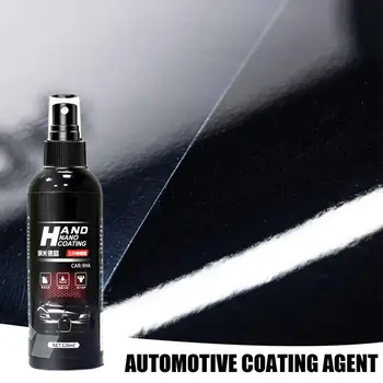 Керамическое покрытие для быстрой полировки автомобиля воском, длительное пылеудаление, быстрое проникновение, автомобильные аксессуары для влажного и сухого использования