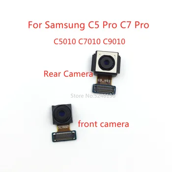 1шт задняя большая Основная камера заднего вида модуль фронтальной камеры Для Samsung Galaxy C5 Pro C5010 C7 Pro C7010 C9 Pro C9010 Оригинальная Замена
