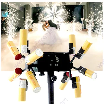 Система зажигания Фейерверков с дистанционным управлением на двух колесах Spark Machine Свадебная Пиротехника Крытый Холодный Пиротехнический Фонтан Сцена Концертный ди-джей