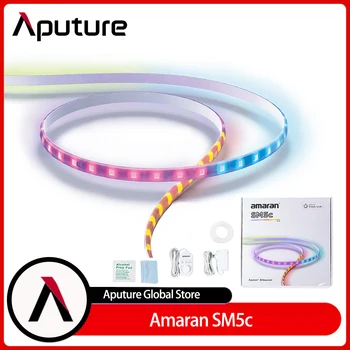 Aputure Amaran SM5c RGB Smart Pixel LED Strip Light 5 Метров Расширения Smart Control для Домашней Жизни, Сбора Вечерних Видеостудий