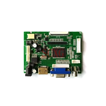 Плата драйвера контроллера ЖК-монитора 2CCFL 1024*768, совместимая с HDMI, AV VGA, подходит для LTM150XO/LTM150XS/QD15XL02/QD15XL13 KitLVDS 20 Pin Изображение 2